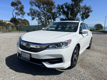 2017 HONDA ACCORD LX (WHITE)